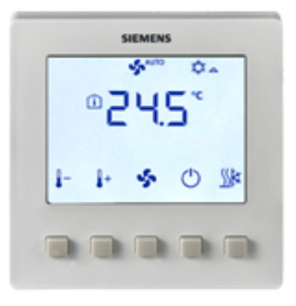 西门子液晶式RDF500系列房间温控器首发上市