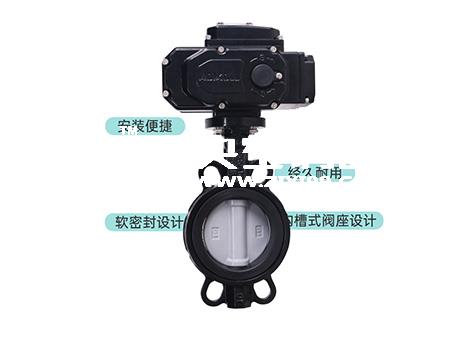 电动蝶阀电动执行器是否可以朝下安装吗
