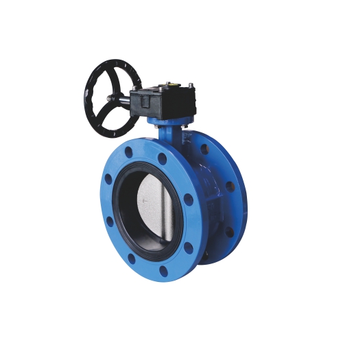 甄易D341X法兰涡轮中线蝶阀